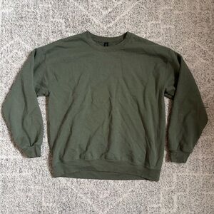 Olive Green Crewneck